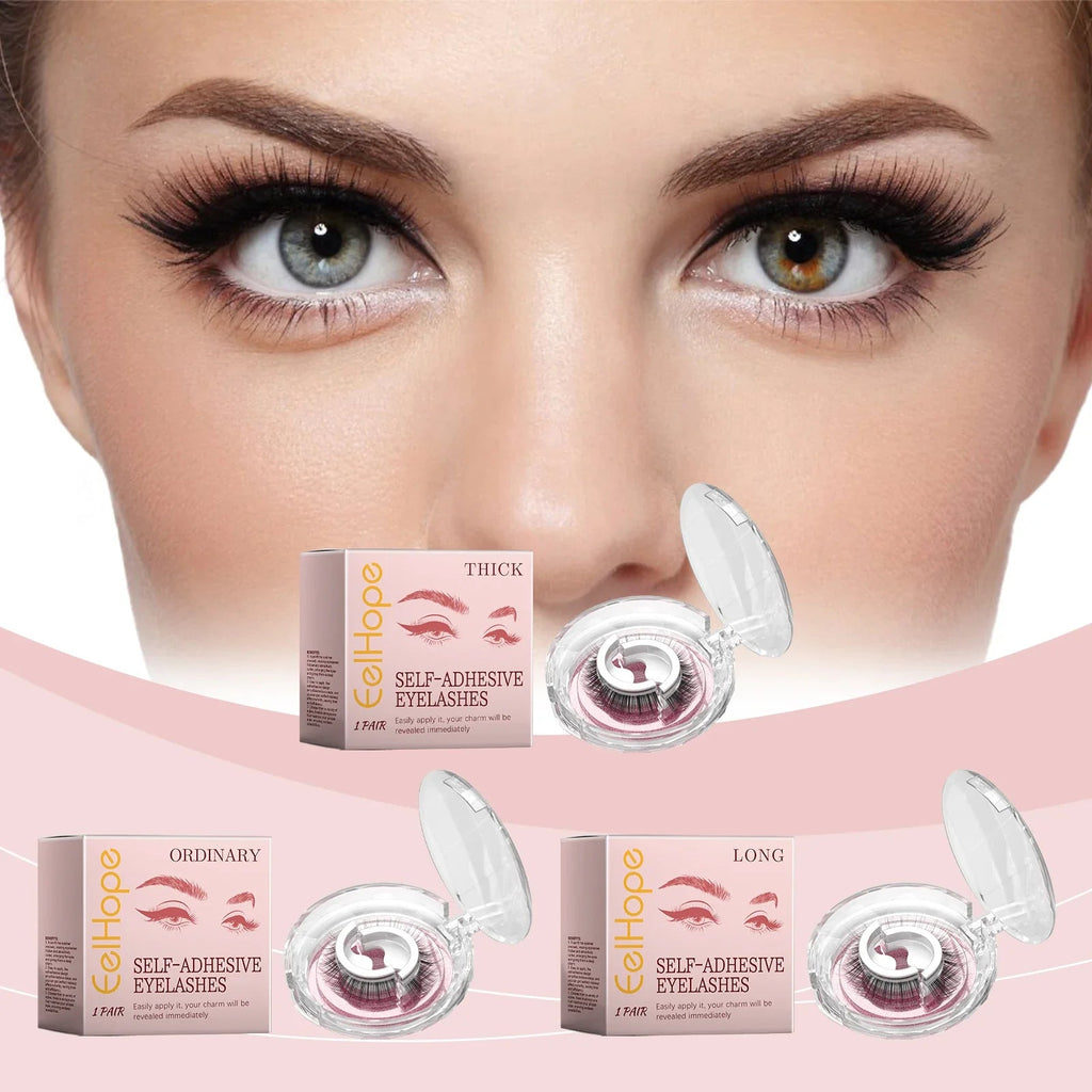 1pairs Natural False Eyelashes Thin Band Hand Made Short Lighter Eyelash Cosplay Korean Fashion Wispy Extension Makeup Tools Lootquake LLC