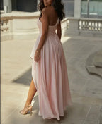 2025 Women's Sexy Evening Party Dress Chic Gala Graduation Dresses Luxury Formal Occasion Bridesmaid Gown Dress Female Vestidos