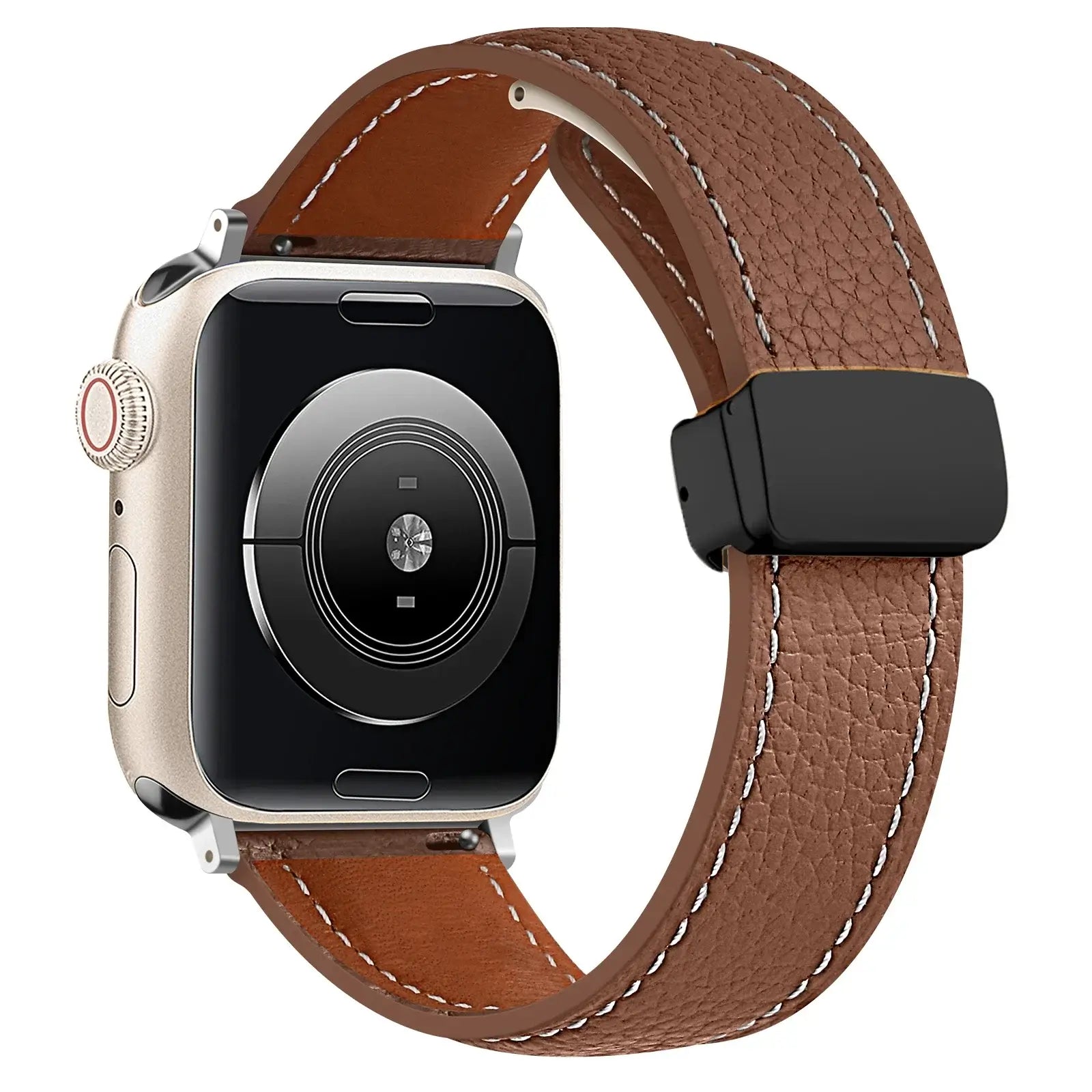Apple Watch Leather Band - Premium Stylish Strap with Buckle BandsCo Straps