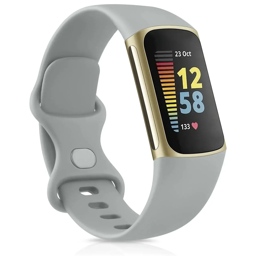 Fitbit Charge 5 6 Silicone Band - Comfortable Stylish Design - SJB-DIAMOND ELITES