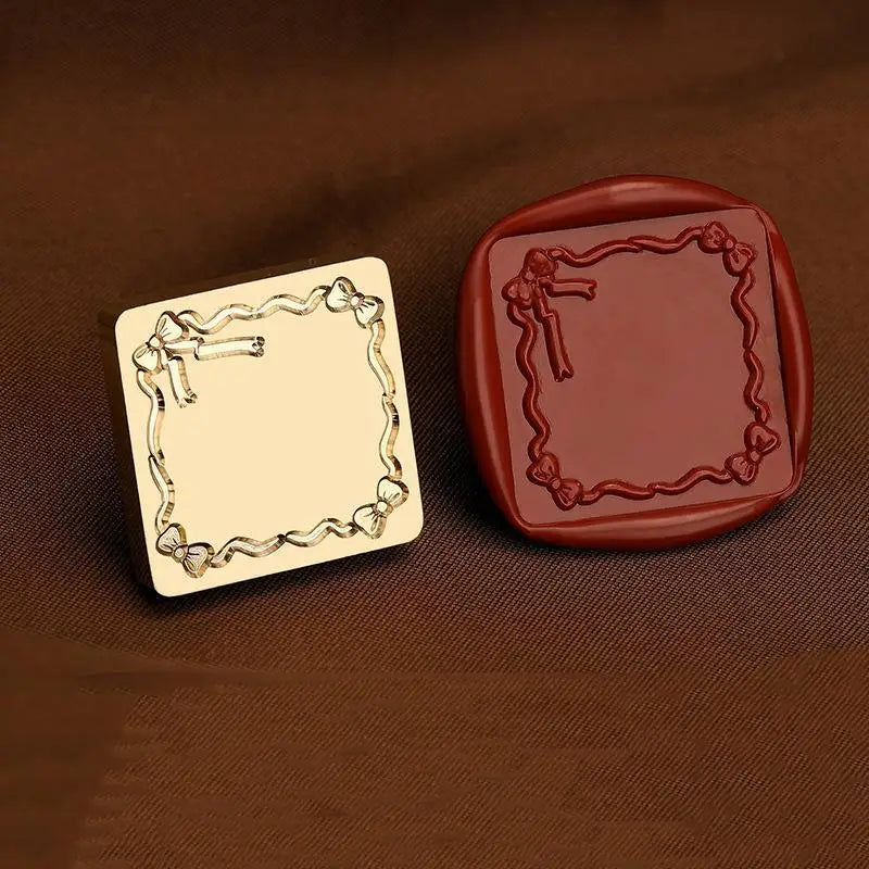 Photo Frame Series Sealing Wax Stamp Head Fire Paint Seal Wax Stamp Heads For DIY Scrapbooking Envelope Wedding Party Invitation Lootquake LLC