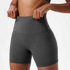 Ultra Comfort High-Waist Yoga Shorts THRIXINE