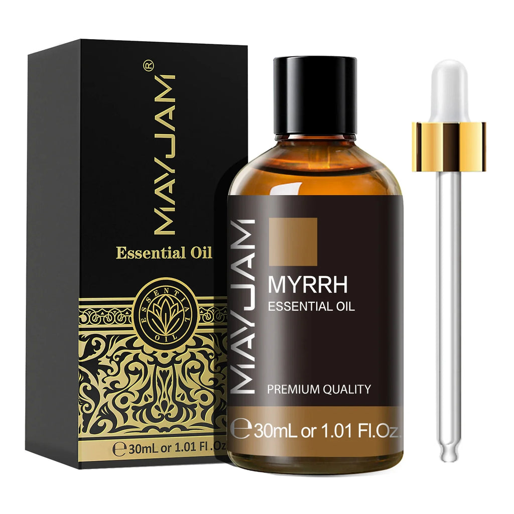 MAYJAM 1PCS 30ML Aromatherapy Essential Oil Lavender Vanilla Jasmine Eucalyptus Peppermint Aroma Oil for Diffuser Candle Soap Lootquake LLC