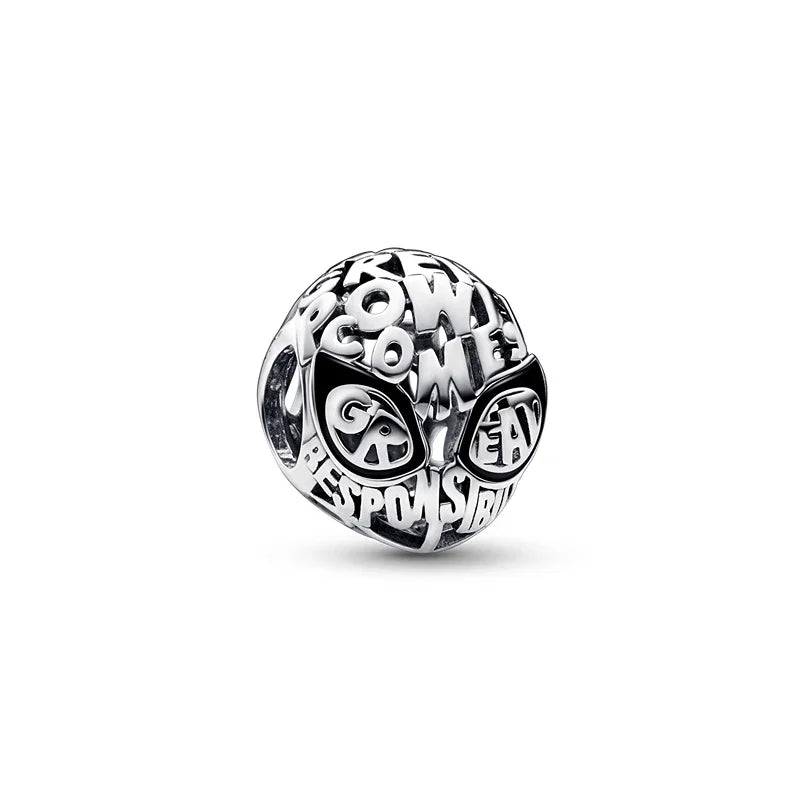 MINISO Charms Beads 925 Sterling Silver For 925 Original Harry 3mm Potter Bracelets Women Pendant DIY Jewelry Make Gifts Lootquake LLC