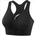 Women's sports bra front zipper design THRIXINE