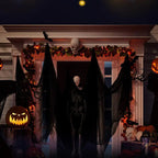 Horror Halloween Party Decoration Haunted Houses Doorway Outdoors Decorations White Creepy Cloth Scary Gauze Gothic Props Lootquake LLC