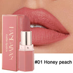 6-Color Matte Lipstick , Non-Fading, Non-Stick Cup Long-Lasting Velvet Finish, Smooth Matte Lip Color Waterproof Smudge-proof