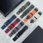 Fitbit Versa & Sense Nylon Leather Band - Versatile Style - SJB-DIAMOND ELITES