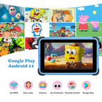 weelikeit 8 Inch Kids Tablet for Child Android 11 1280x800 IPS Children Study Tablet 2GB 32GB Quad Core 4500mAh Wifi with Stand Lootquake LLC