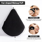 Wholesale 10/ 12 Pcs Triangle Powder Puff Wet Dry Use For Loose Powder Liquid Cosmetic Soft Plush Powder Puff Makeup Foundation Lootquake LLC