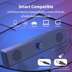 Computer Desktop High-quality Bluetooth Wired Dual-purpose High-volume Microphone Two-in-one Speaker Home Surround Audio System Lootquake LLC