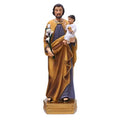 Saint Joseph Carrying Child Jesus Statues Religious Figurines Resin Model Sculpture St. Joseph God Christ Church Desk Decor Lootquake LLC