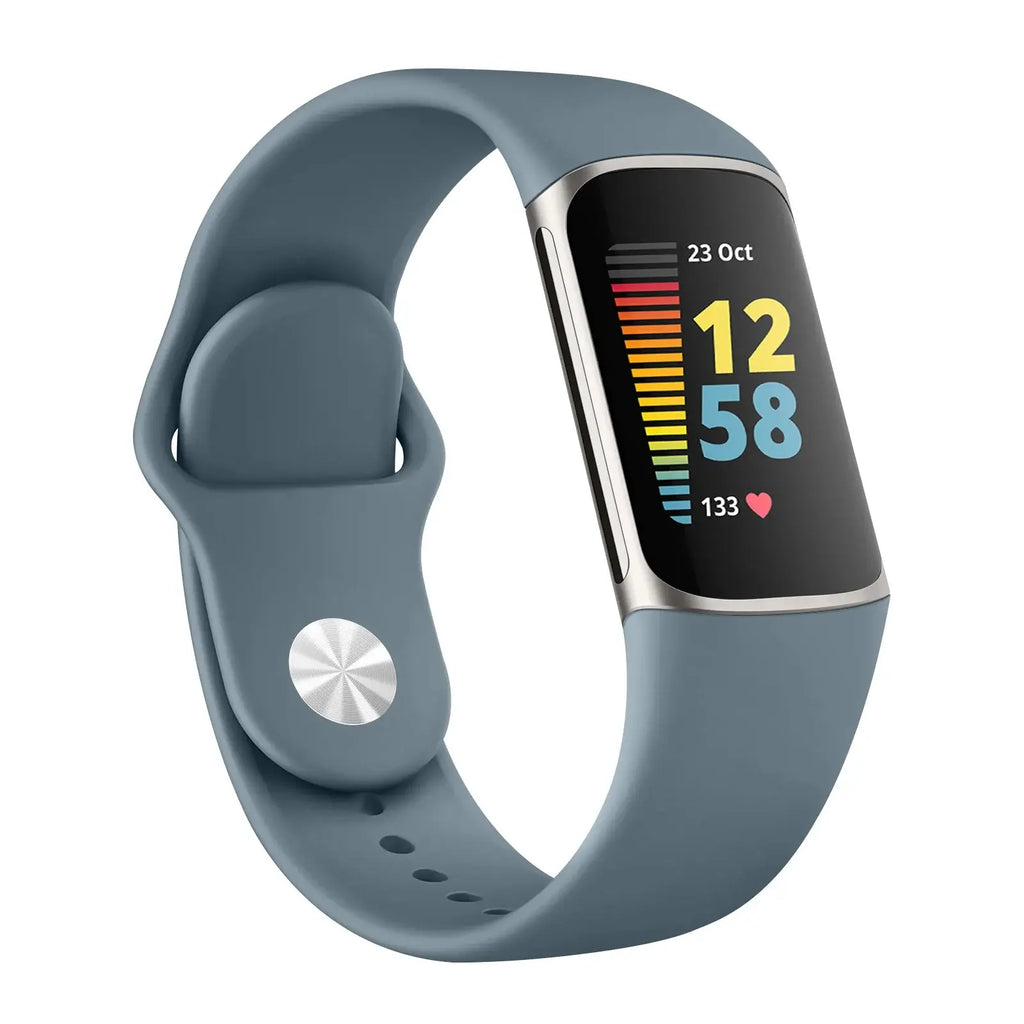 Fitbit Charge 5 6 Silicone Band - Soft Comfortable Design - SJB-DIAMOND ELITES