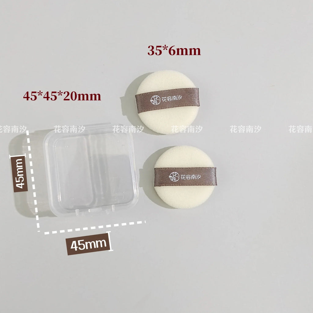 Small Flocking Mini Replacement Puff Loose Powder Foundation Puff Lootquake LLC