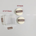 Small Flocking Mini Replacement Puff Loose Powder Foundation Puff Lootquake LLC