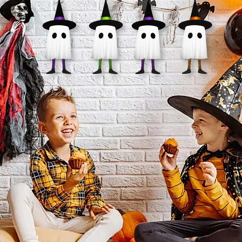 Halloween Hanging Witch Lamp Wizard Hat Night Light Ghost Festival Decor Scary Outdoor Indoor Horror Halloween Party Decoration Lootquake LLC