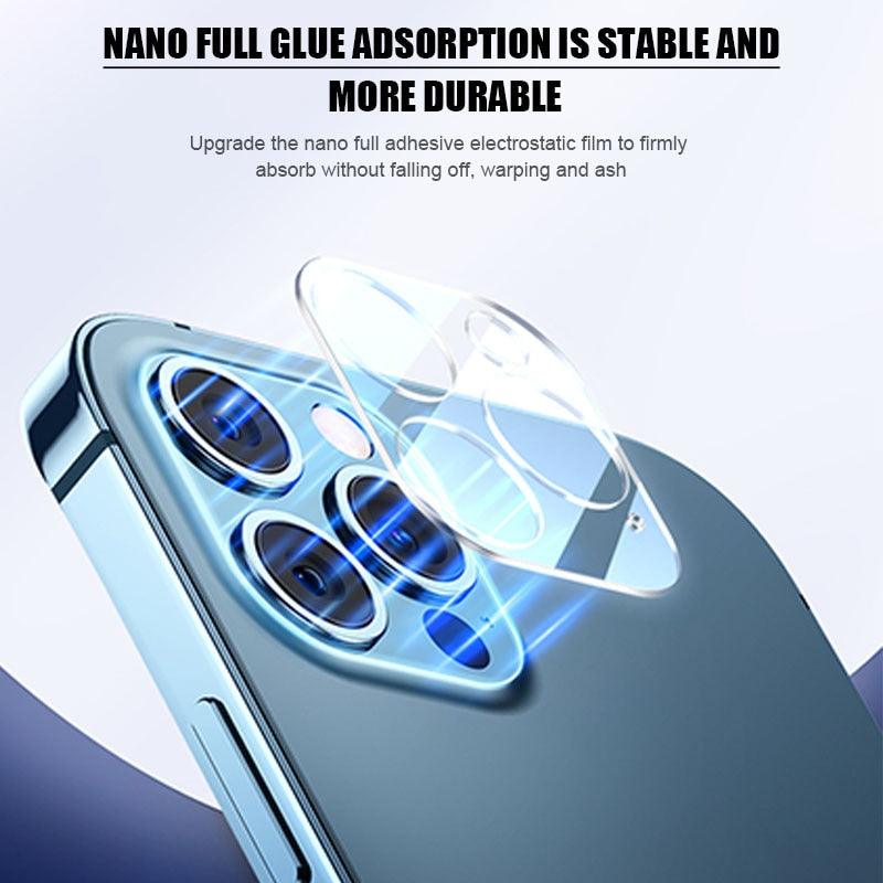 3pcs Camera Glass For Iphone 13 12 11 Pro Max Lens Protector Iphone 13 12 11 Mini Xs Max 8 7 6 6s Plus X Xr Se 2020 Glass Ultra Thin Transparent Camera Lens Cover Black Ring HD Clear Scratch Resistant Stevvex