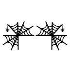Halloween Door Frame Decoration,bats,pumpkins,spider Webs,door And Window Corner Sign, Halloween Home Decor,corner Stickers