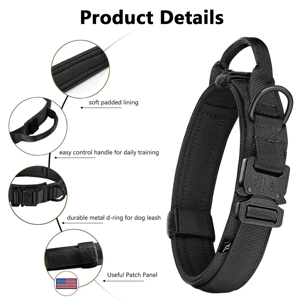 Ultimate Explorer Tactical Dog Harness & Leash Set Fashioned Furbabies