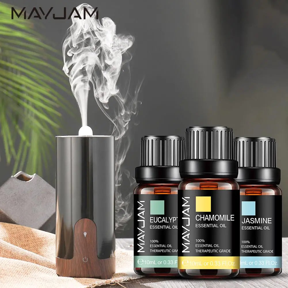 MAYJAM Pure Essential Oils,Massage Oil,Humidifier,Diffuser,Candle Making,Air Freshener Lootquake LLC