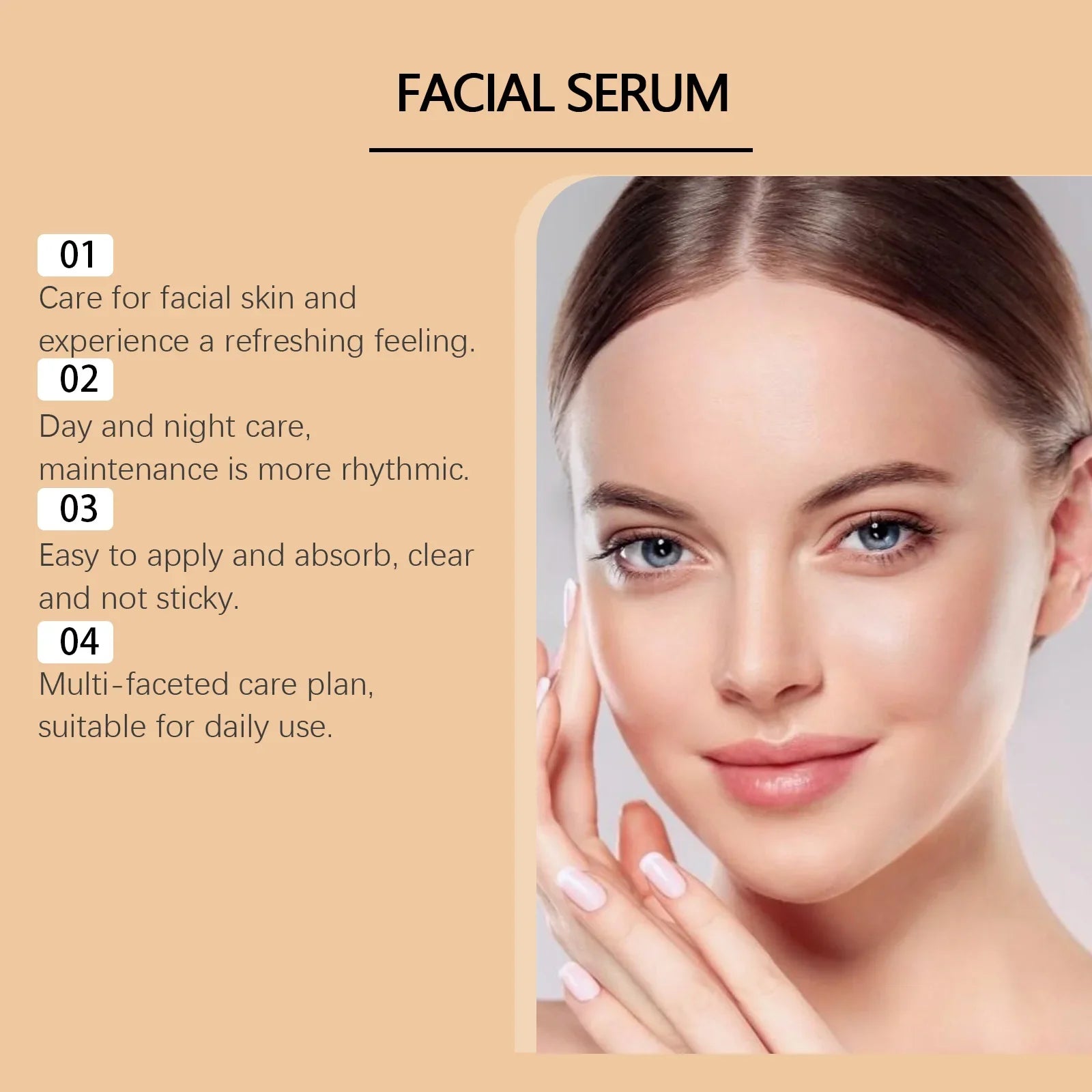 Vitamin C Facial Essence: Moisturizing, Hydrating Facial Skin, Refining Pores, Improving Skin Texture Essence