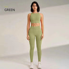 Women's High Waisted Leggings and Top THRIXINE