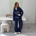 Women's Embroidered Sports Suit Set THRIXINE