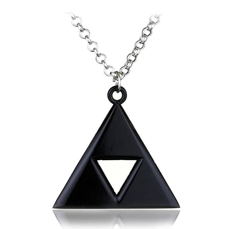 Breath of the Wild Vintage Necklace for Men Women LoZ Game Triforce Triangle Amulet Choker Necklace Cosplay Party Jewelry Gifts Lootquake LLC