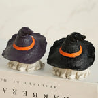 1PC Halloween Horror Hat Ghost Resin Craft Home Decor Scary Ornament Decoration Party Gift Spooky Collectible Art Fairy Garden Lootquake LLC