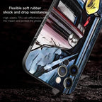 Boy Girl See Cool Sports Car Drift Case For iPhone 14 13 12 11 Pro Max Cover X XR XS Max 12Mini 13Mini 6 6S 7 8 Plus 5 5S Slim Back Cover Designer Matte Finish Hard Ultra Protective & Anti Shock