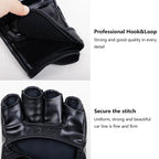 Professional Boxing Training Gloves Half Finger Leather Cushion - SJB-DIAMOND ELITES