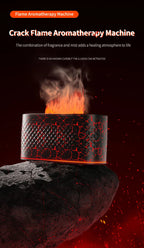 Colorful Simulation Flame Aroma Diffuser Home Hotel Desktop USB Air Humidifier Lootquake LLC