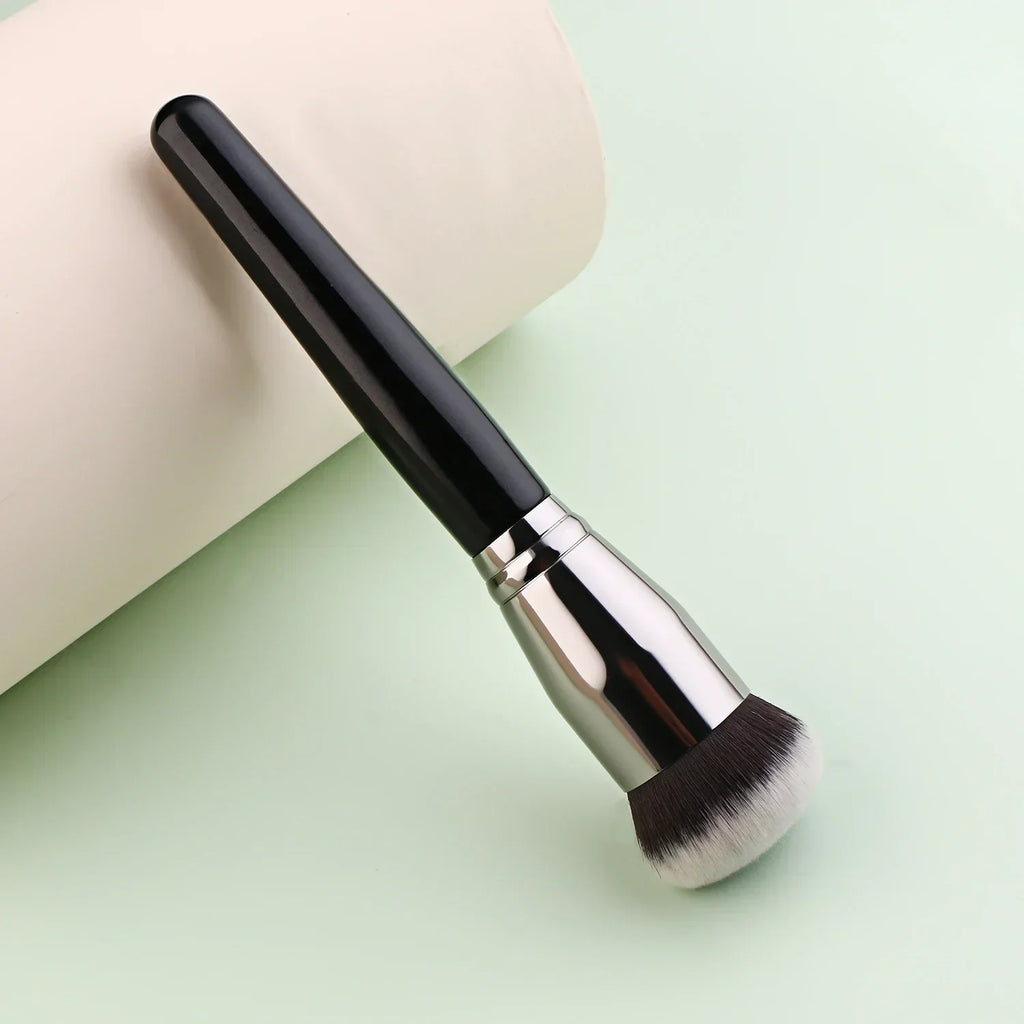 Black Foundation Make up Brush Cream Foundation buffing Makeup Brush Big Foundation Brush Synthetic Hair Face Makeup Tool Lootquake LLC