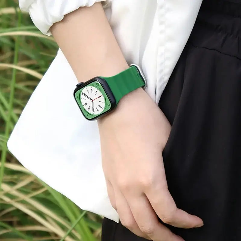 Apple Watch Silicone Strap - Soft Flexible Comfortable Fit - SJB-DIAMOND ELITES
