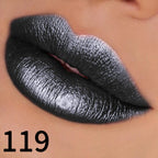 19 colors glitter lipstick hydrating red pink sparkling shine lip color highly pigmented lip tints metallic finish lip makeup Lootquake LLC