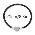 925 Silver Valentine's Day Snake Year Series Pendant Suitable for 925 Sterling Silver Original Women's Bracelet DIY Jewelry Gift Lootquake LLC