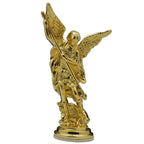 Metal Statue for Tabletop Decoration, Modern Crafts for Centerpieces, Office Ornaments, Religious Guardian Decorations, Photo