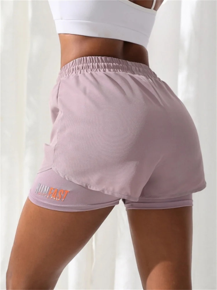 FlexFit High Rise Yoga Shorts THRIXINE