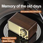 Nostalgic Bluetooth Speaker Bluetooth Sound Retro Classic Speaker Retro Radio Wireless Bluetooth 5.0 Wooden Portable Subwoofer