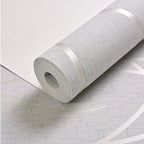 Background Wallpaper Room Decoration 53cm Wall Stickers Thickened Bedroom Curve Stripes Moisture-proof Non-woven European Modern Lootquake LLC