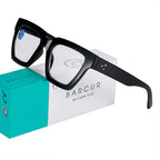 BARCUR Retro Fashionable Unique Leopard Pattern Reading Glasses for Women and Men – Stylish Clear Prescription Eyewear with Fashion Color Options – Trendy Rectangular Presbyopia Glasses with Personalized Gift Box for Daily Use