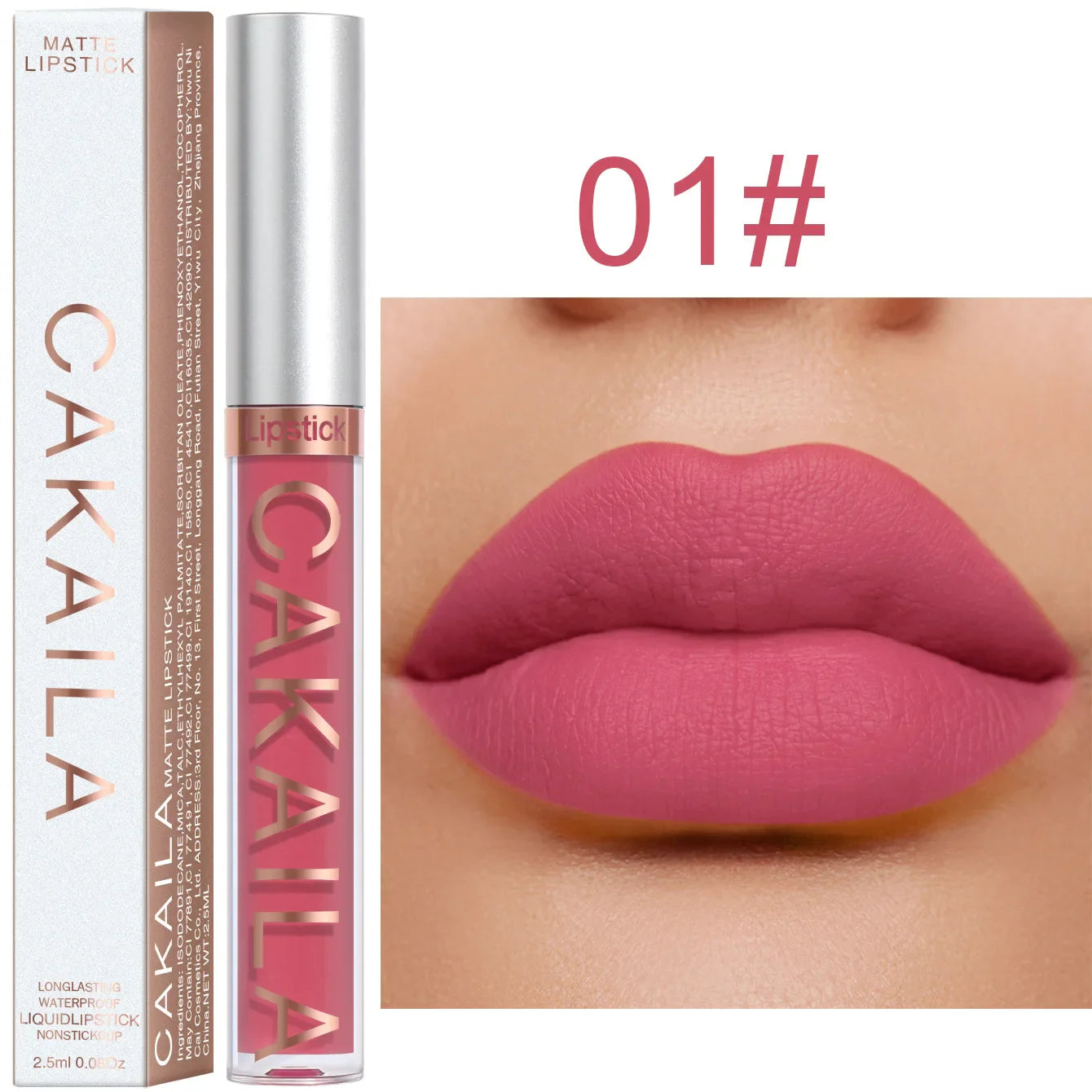 18 Color Lipstick Matte Non-stick Cup Waterproof Lip Gloss Lootquake LLC