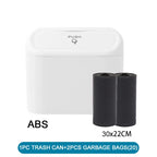 Car Trash Can (with Lid) Contains 60 (300) Garbage Bags, Small Car Trash Can, Leak-proof Mini Car Accessories Lootquake LLC