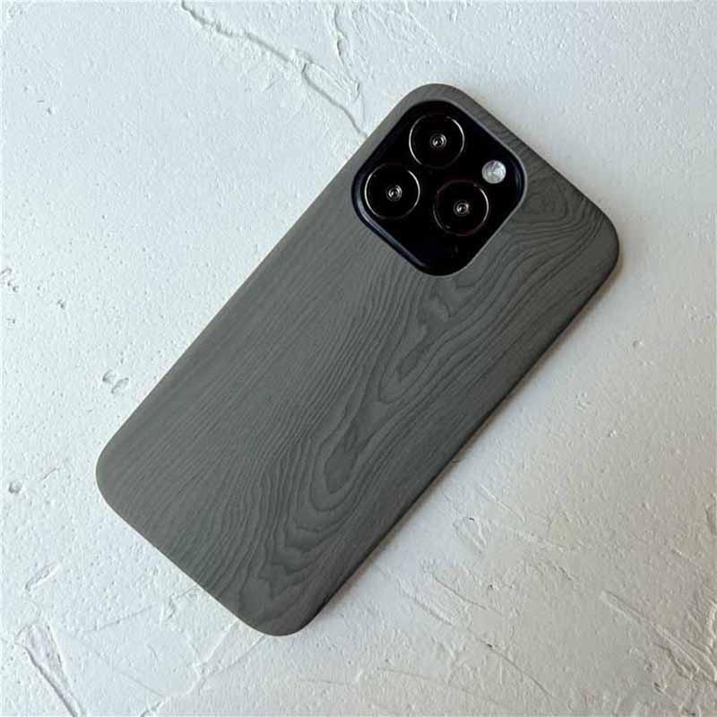 Retro Ultra Thin Wooden Texture Phone Cases For iPhone 14 13 12 11 Pro Max XS MAX XR XS X 7 8 Plus anti-skid Soft Cover Vintage Wooden Unique Classy & Fully Protective Phone Case Stevvex