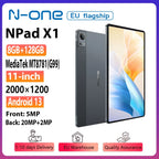 N-one NPad X1 MTK G99 8-Cores Tablet 10.95'' Android 13 Fast Charging 8600mAh MAX 16GB 128GB 2000*1200 FHD 4G LTE Support L1 Lootquake LLC