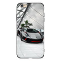 Cute Cover Soft Silicone Print Cars Print Phone Case For Iphone 5s 5 S Se 2016 4.0" Case Phone Cover On  Iphone 6s 6 S Plus Funda Bumper Black Case Sport Race Car Stevvex