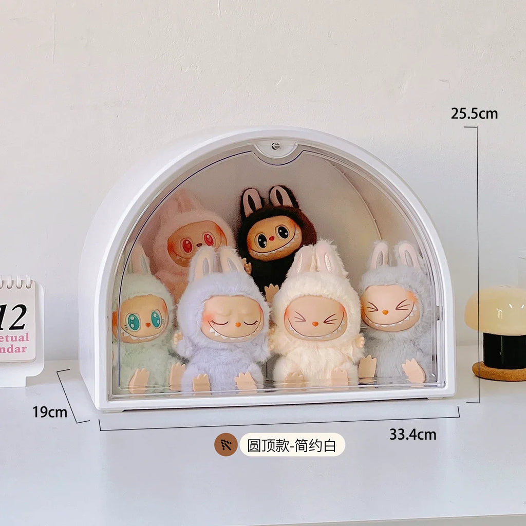 Labubu Display Box Cabinet Box Dustproof And Moisture-Proof Blind Box Toy Doll Display Stand Transparent Acrylic Storage Box Lootquake LLC