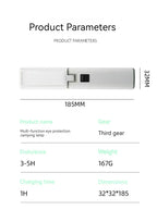 Protable Rechargeable Camping Light Tent Chandelier Ultra Long Life Multi-function Flashlight Folding Hand Lamp