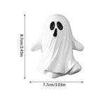 Cute Ghost Decor Set Soft Fabric Halloween Figurine Playful Spooky Home Decoration Adorable Haunted House Accessory Lootquake LLC