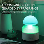 Mi Mushroom Air Humidifier Wireless Fragrance Diffuser Bedroom Essential Oils Diffuser Rain Cloud Night Light Home Appliance Lootquake LLC